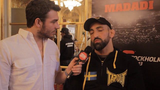 UFC Sweden II - Prefight interview with Reza Madadi смотреть онлайн