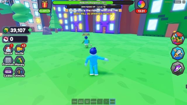 OGGY UPGRADING NOOB SPIDERMAN TO GOD LEVEL SPIDERMAN IN HERO POWER TYCOON IN ROBLOX смотреть онлайн
