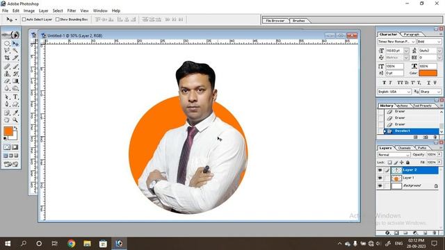 Photo Editing in Photoshop 7.0 | Photoshop Tutorial in Bengali | Cartoon Photo Editing in Photoshop смотреть онлайн