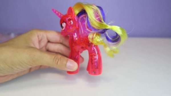 Игрушка светящаяся в темноте розовый "Сверкающий Единорог" от компании "infanta valeree"