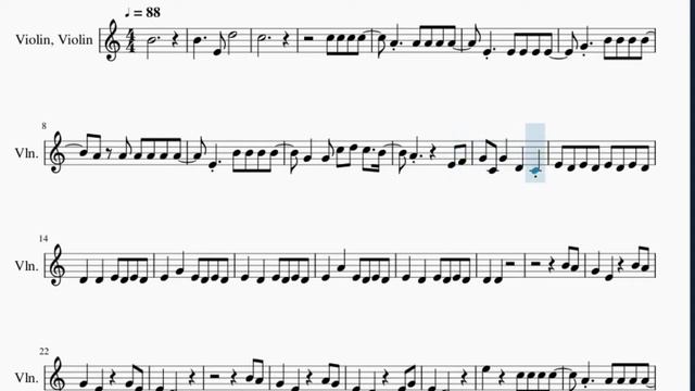 SUPER EASY Violin Sheet Music: How to play Supalonely ft Gus Dapperton by BENEE