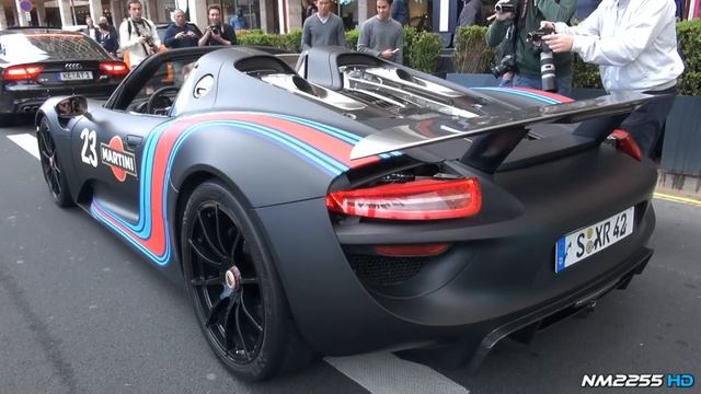 Porsche 918 Spyder SOUND - Revs And Accelerations!