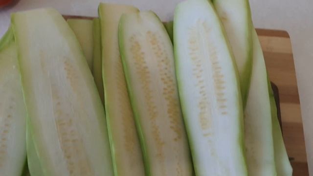 Как приготовить тёщин язык из кабачков|| mother-in-law tongue from zucchini смотреть онлайн