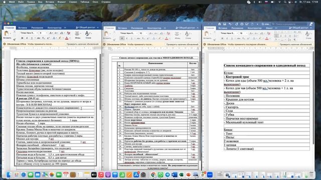Личное и командное снаряжение при проведении однодневного зимнего похода. смотреть онлайн