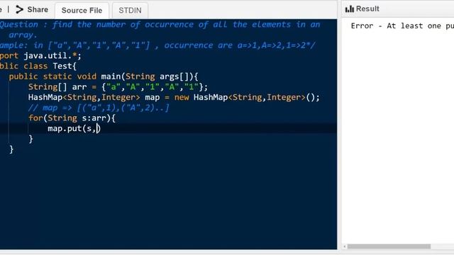 Find Occurrences In Array | TCS | GE | Java смотреть онлайн