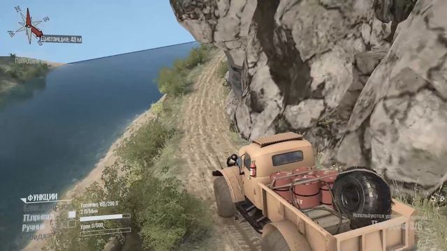 SpinTires: MudRunner Карта "Кавказик 2" смотреть онлайн