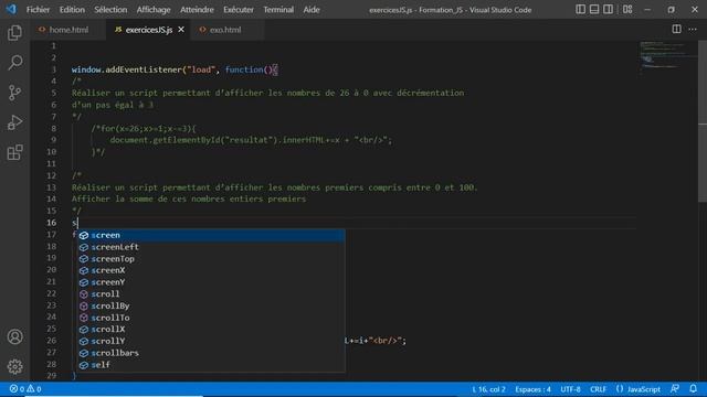 Apprendre JavaScript - Exercices Corrigés - les Boucles смотреть онлайн