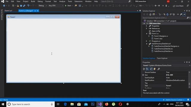 SQL Server Connection in Visual Studio { SQL C# Tutorial } смотреть онлайн