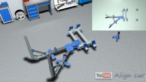 Мини стапель С + Тяговое устройство М + Тизер (Кузовной ремонт)