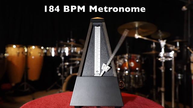 REAL Metronome - 184 bpm - Wittner Model No. 806m смотреть онлайн