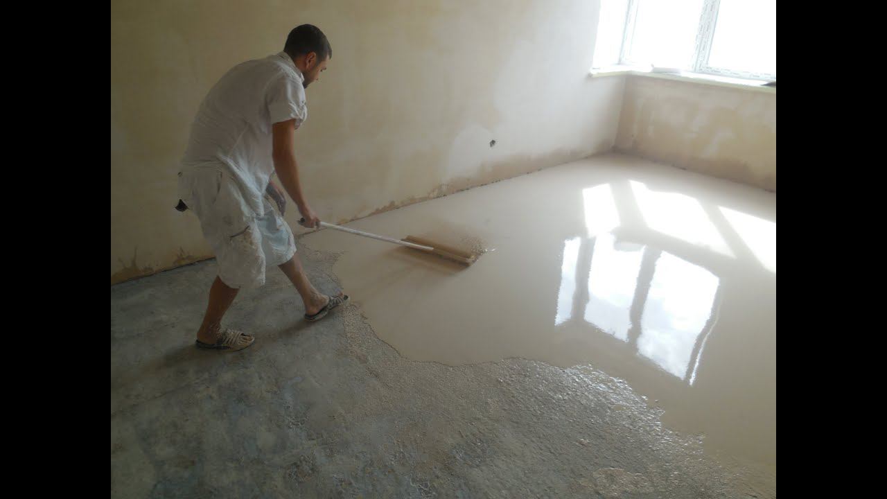 СКОЛЬКО ? НАЛИВНОЙ ПОЛ РАСХОД, наливной пол СВОИМИ РУКАМИ, самовыравнивающийся пол. смотреть онлайн