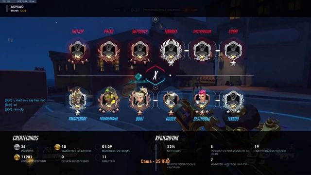 Рейтинг, рейтинг, снова рейтинг Overwatch смотреть онлайн