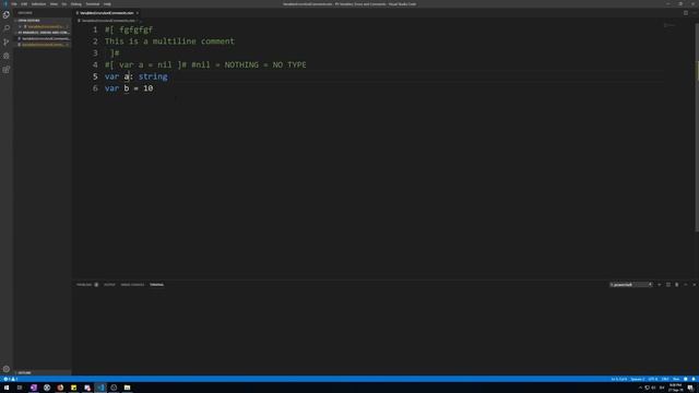 Nim for Beginners #4 Multiline Comments and Data Types смотреть онлайн