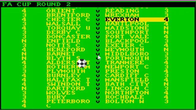 Football Director I 1 AMIGA OCS 1988D&H Games adf смотреть онлайн