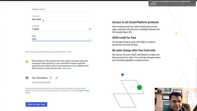 How to create free trail account for Google Cloud ! Get 300$ for 90 Days to use google cloud servic смотреть онлайн