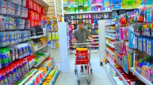 БРАТЬЯ ПОКУПАЮТ КАНЦТОВАРЫ. ЧТО ВЫБЕРЕТ ФЁДОР??? BACK to SCHOOL.