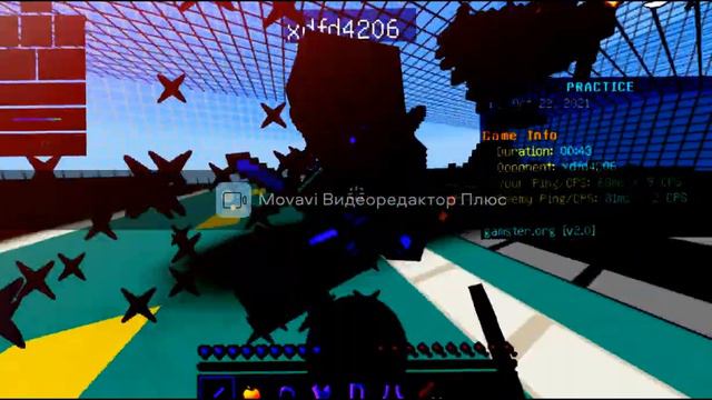 Дикое комбо | под музыку #minecraft #pvp смотреть онлайн