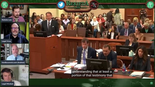 Depp's Lawyer SHREDS Amber Heard's Expert on Stand and He Throws a Fit смотреть онлайн