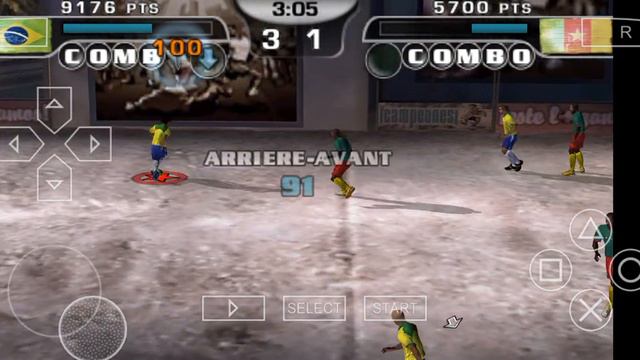 تجربة لعبة FIFA STREET 2. смотреть онлайн