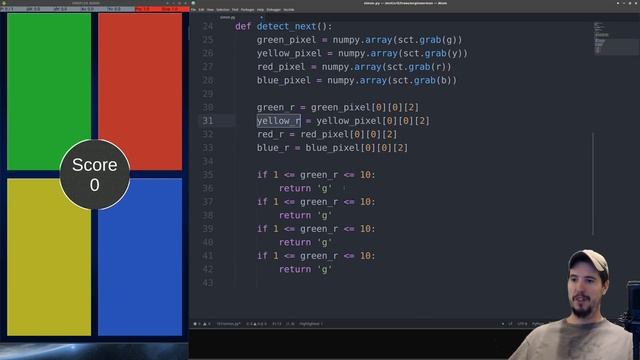 Automating Android Games with Python: Simon Says (Top Score) смотреть онлайн