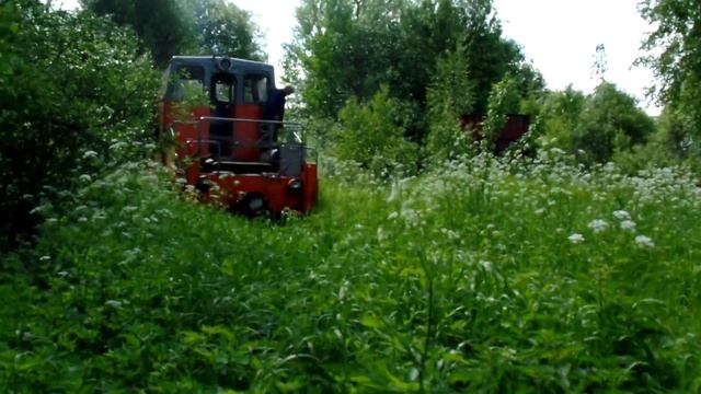 Тепловоз-дрезина ТУ8Г. Узкоколейная ж.д. Пельгорского торфопредприятия (2) смотреть онлайн