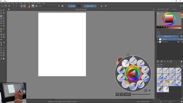 How to increase the number of brushes available in the Krita Popup Palette смотреть онлайн