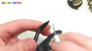 ЧЕРНИЛЬНЫЙ БЕНДИ МОНСТР из игры Bendy and the Ink Machine - ЛЕПИМ ИЗ ПЛАСТИЛИНА | Видео Лепка