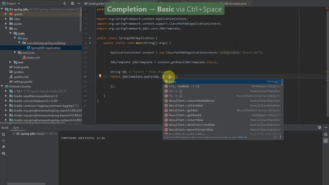 02 Spring JDBC (part-2) смотреть онлайн