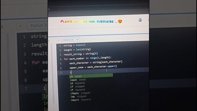 Case conversion// adding space// coding practice_11B// python// Nxtwaveccbp//Coding ccbp4.0 смотреть онлайн