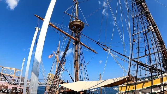 Exploring Plymouth, Massachusetts - Mayflower II & The Plymouth Rock! смотреть онлайн