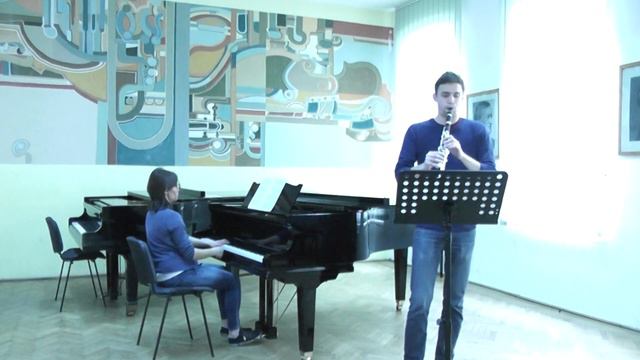 Gaetano Donizetti - Concertino B-Dur, part II_Jakab Zsolt Hunor_klarinét смотреть онлайн