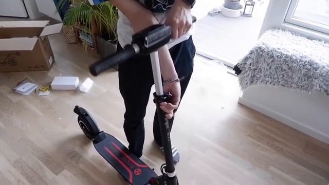 AOVO Pro Electric Scooter Powerful 350W Motor 31KM/h Waterproof IP65 Load 120KG For Adults смотреть онлайн