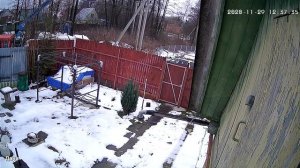 Соседи повредили забор.