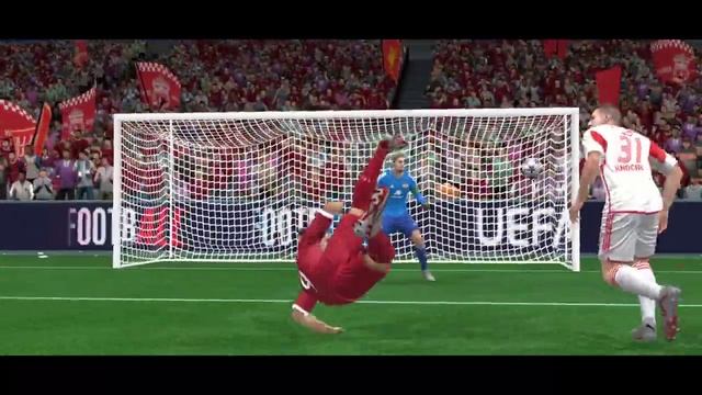 Второй гол Нуньеса?? через себя  в четвертьфинале! ??