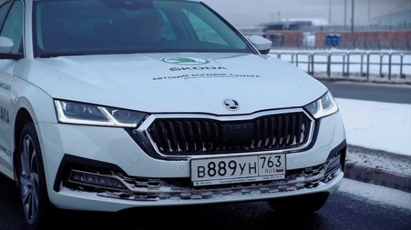 Новая Октавия А8 - ХОРОША Как К5 и КАМРИ. Тест-Драйв Skoda Octavia 2020