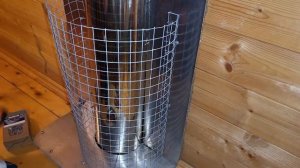 Сделали из дымохода стильный обогреватель мансарды #blogprodom