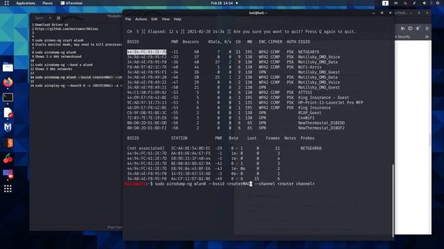 Ethical Hacking Part 3: Executing a deauth attack in Kali Linux with an ALFA AWUS036ACH WiFi adapte смотреть онлайн