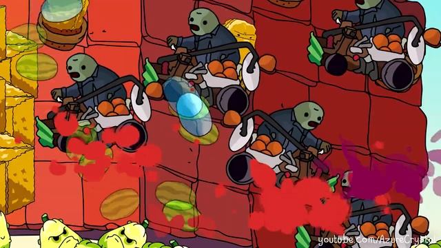 Plants vs. Zombies Animation Endless Survival Final 100 Flags смотреть онлайн