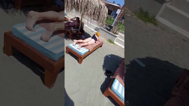 Кипр. Пляж Лимассол. Cyprus. Beach Limassol смотреть онлайн