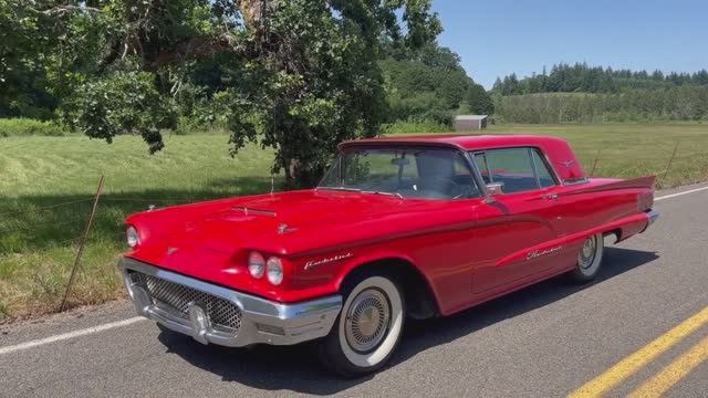 1960 FORD THUNDERBIRD смотреть онлайн