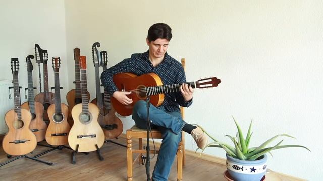 Valeriano Bernal Sr. 1a Especial 1983 - flamenco guitar смотреть онлайн