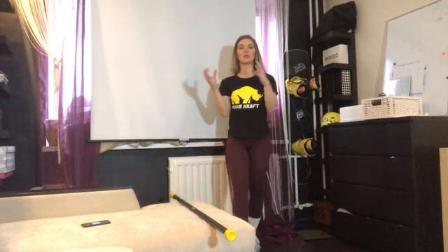 Тренировка на пресс и дельты дома с фитнес-тренером команды Prime Kraft - Екатериной Дьяченко смотреть онлайн