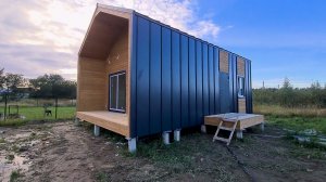 Обзор барнхауса 6×9 м² в п. Лесколовское | Компактный и просторный барнхаус под ключ