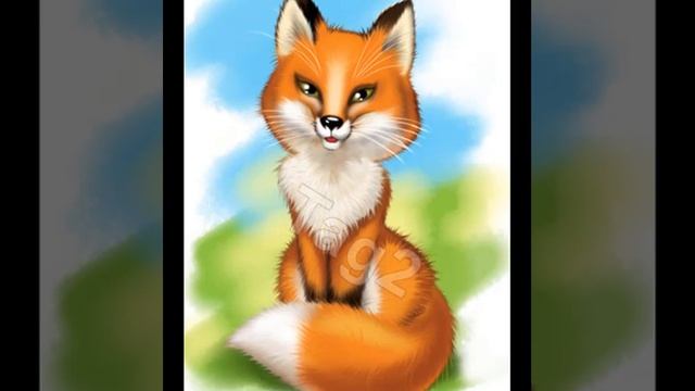 лиса, заяц и петух