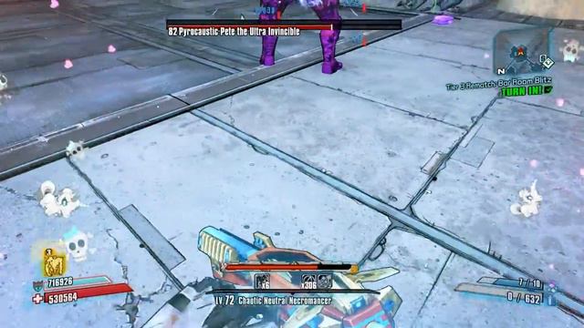 Gaige w/ Fibber+Bee Shield vs Pyro Pete OP8 (1:45) смотреть онлайн