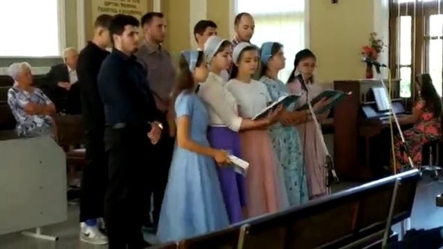 Радію я і торжествую спасенний я кров'ю Христа 3.07.2022г Церковь ЕХБ Пос.Высокий Молодежь смотреть онлайн