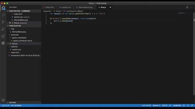 Speed Code: Bootstrap 4 and jquery countdown time смотреть онлайн
