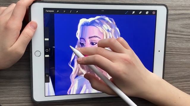 Рисую обои на ПК | speed painting Hofmannita смотреть онлайн