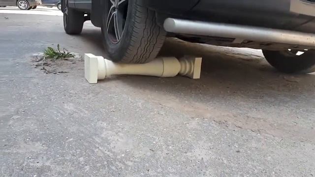 Выдержит ли балясина Архио вес автомобиля?