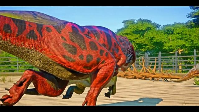 KENNER Tyrannosaurus REX vs GODZILLA Carnotaurus, Ultima Dinosaurs Fight ? JURASSIC WORLD EVOLUTION смотреть онлайн